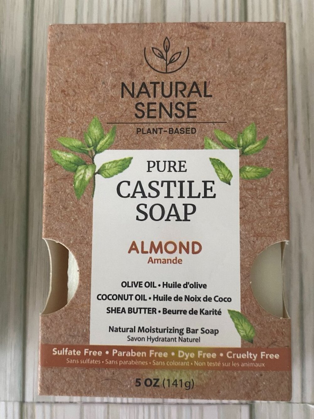 2/$10 NATURAL SENSE Pure Castile Soap *Almond*